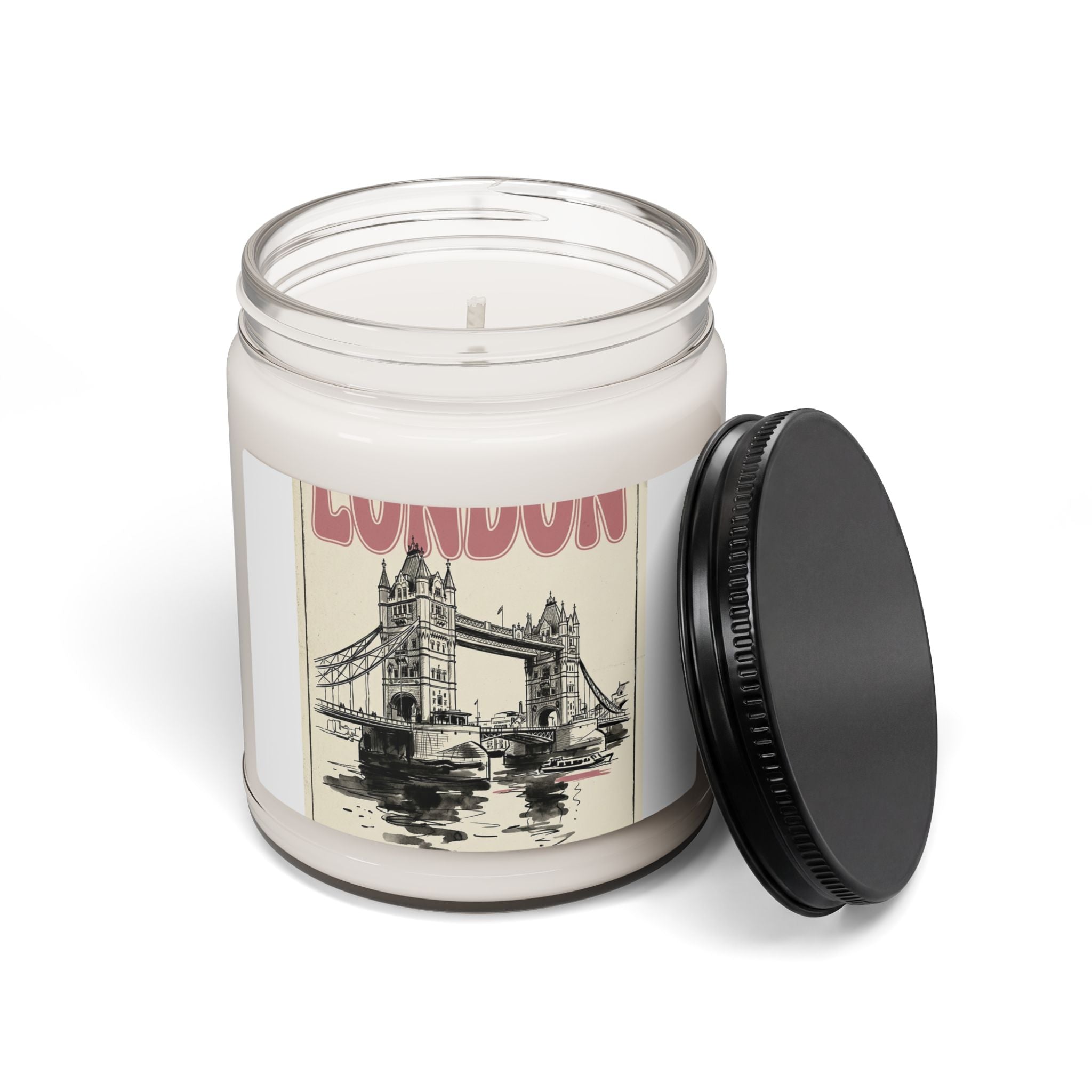 London Illustration Candle | Fashion-Editorial, Parisian Office Glam