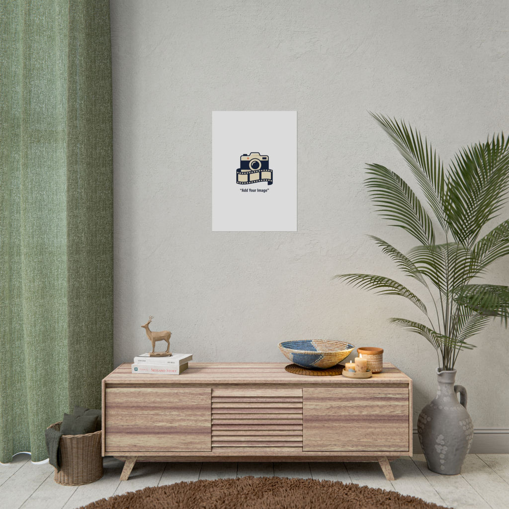 Olive Green Minimalist Poster - Modern Wall Art Rolled Print