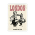 London Tower Bridge Sticker | Fashion-Editorial, Parisian City-Girl Aesthetic