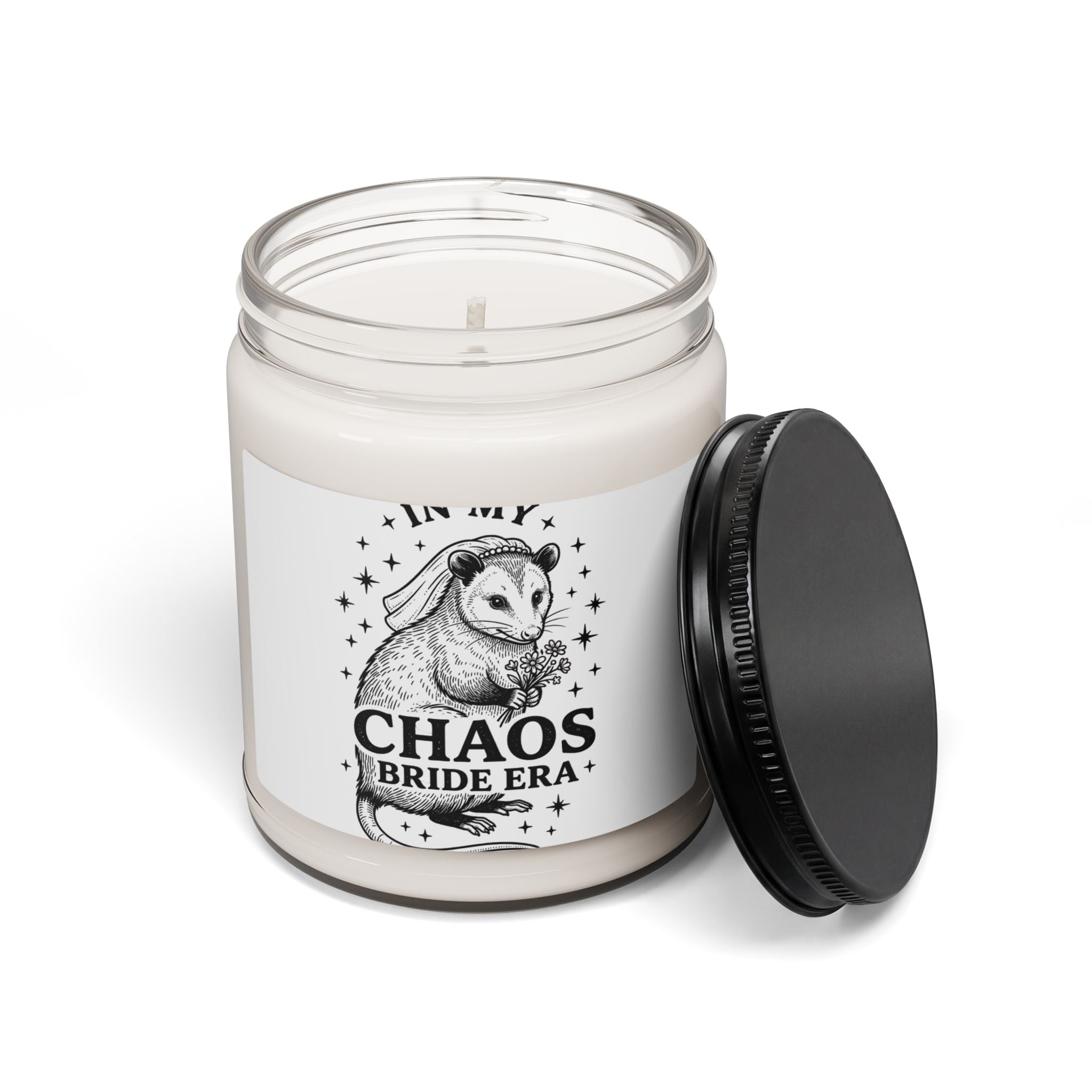 Chaos Bride Era Candle, Soy Jar | Engaged Bride Era Slogan