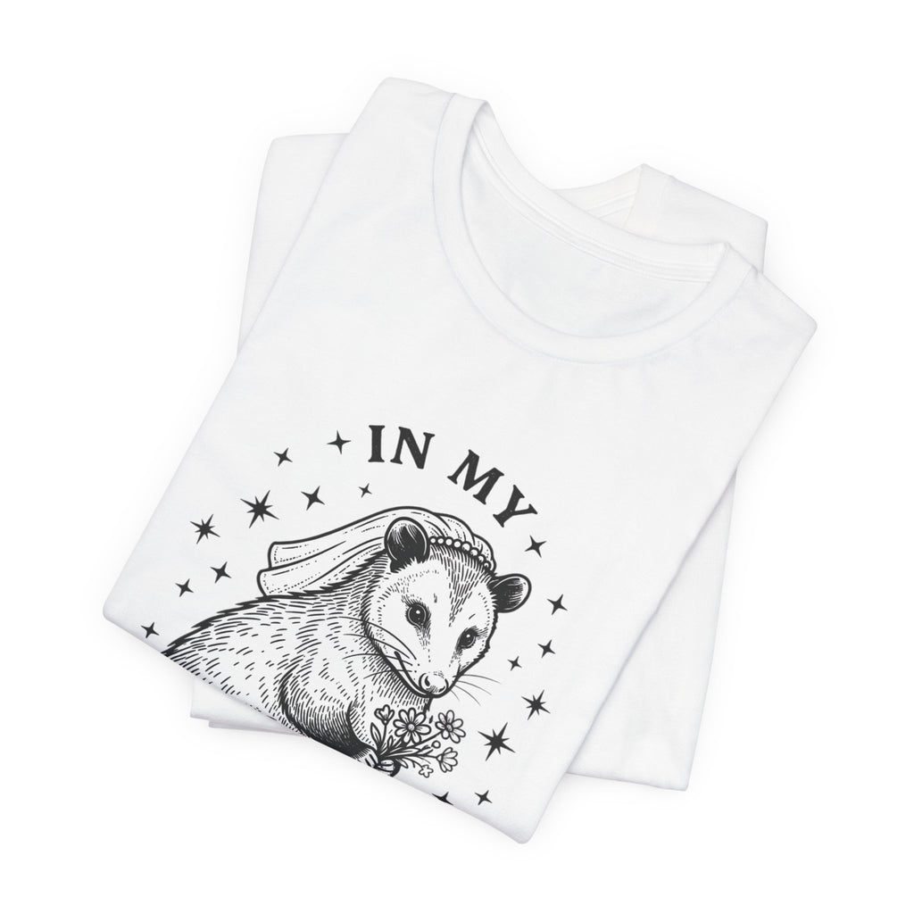 In My Chaos Bride Era Tee | Engaged Bride Slogan, Vintage Script