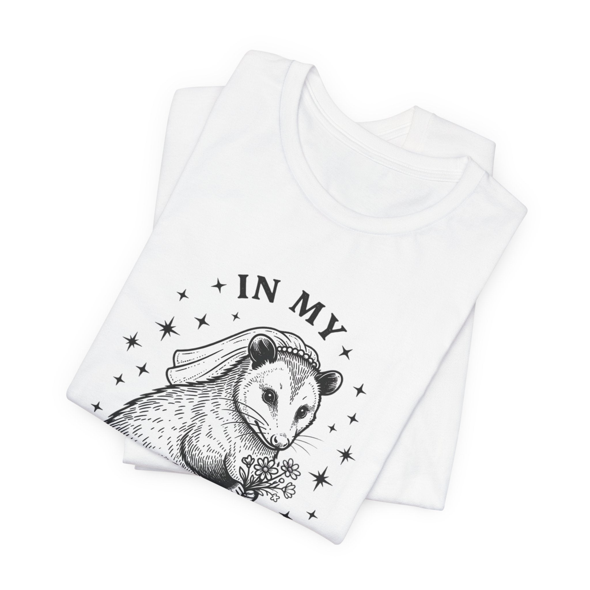 In My Chaos Bride Era Tee | Engaged Bride Slogan, Vintage Script