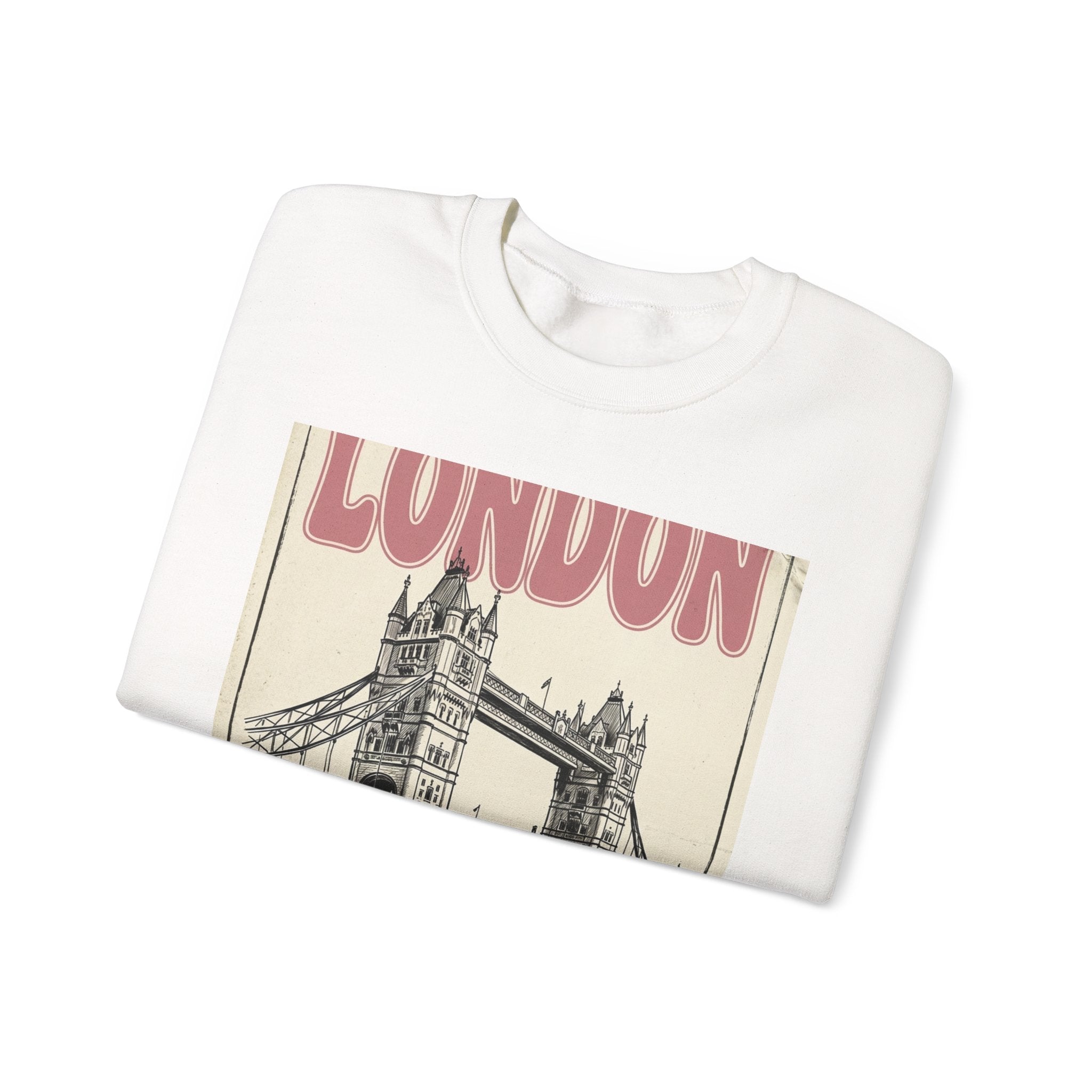 London Editorial Graphic Sweatshirt | Fashion-World Parisian Office Glam