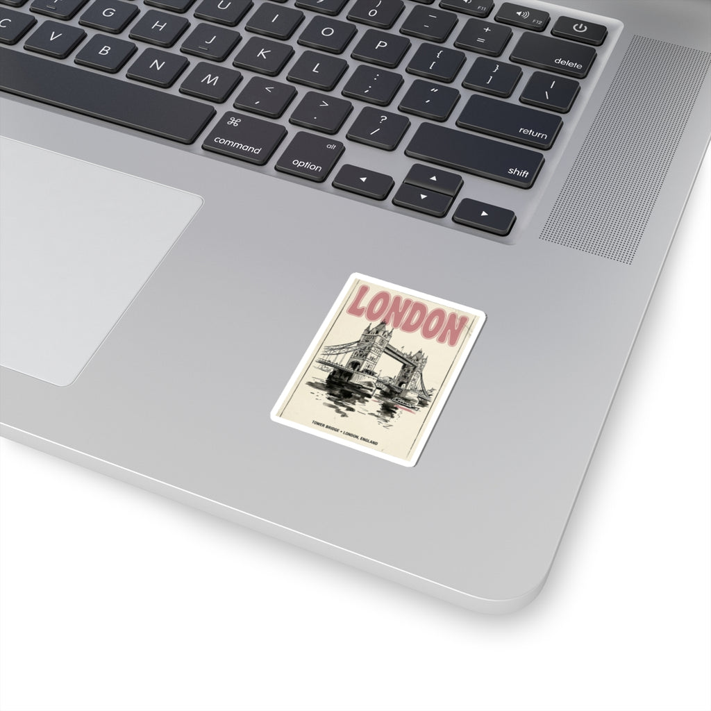 London Tower Bridge Sticker | Fashion-Editorial, Parisian City-Girl Aesthetic
