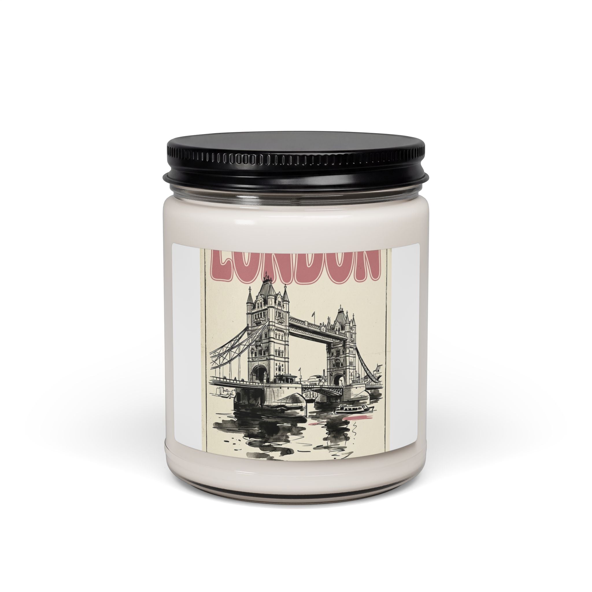 London Illustration Candle | Fashion-Editorial, Parisian Office Glam