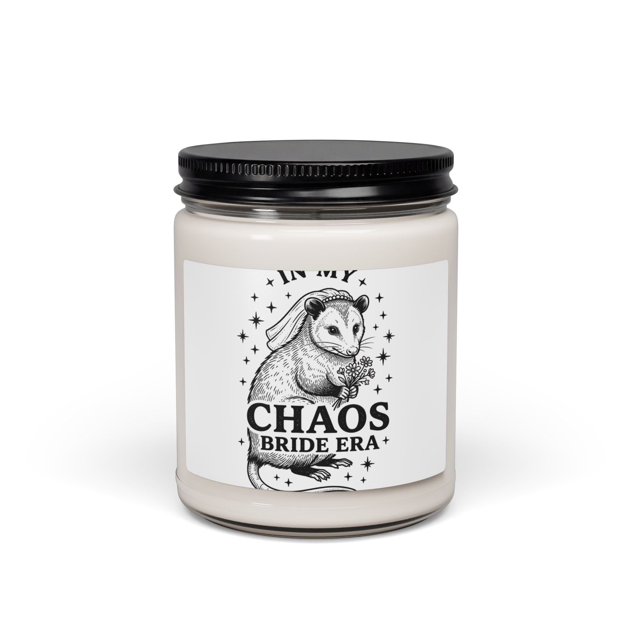 Chaos Bride Era Candle, Soy Jar | Engaged Bride Era Slogan