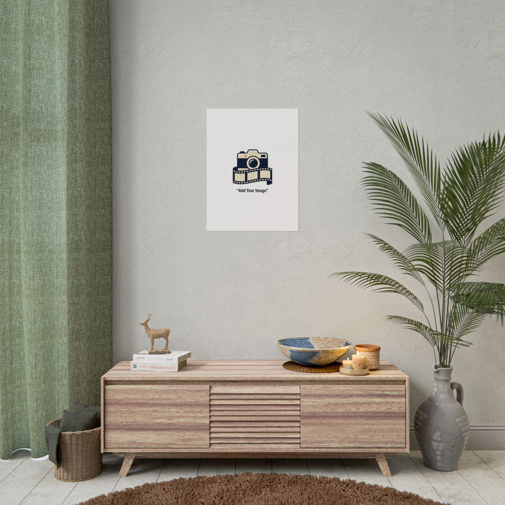 Olive Green Minimalist Poster - Modern Wall Art Rolled Print
