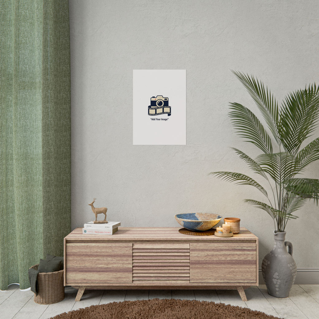 Olive Green Minimalist Poster - Modern Wall Art Rolled Print