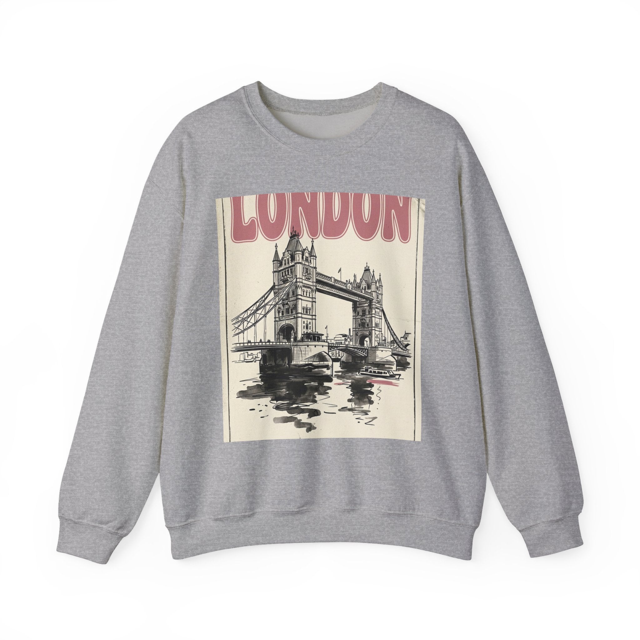 London Editorial Graphic Sweatshirt | Fashion-World Parisian Office Glam