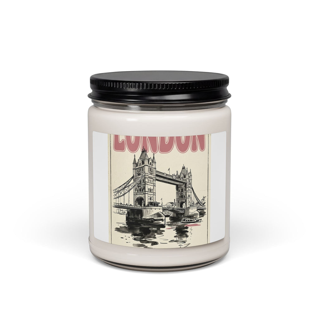 London Illustration Candle | Fashion-Editorial, Parisian Office Glam