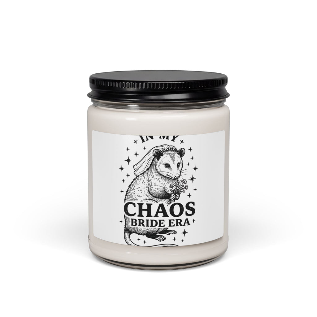 Chaos Bride Era Candle, Soy Jar | Engaged Bride Era Slogan