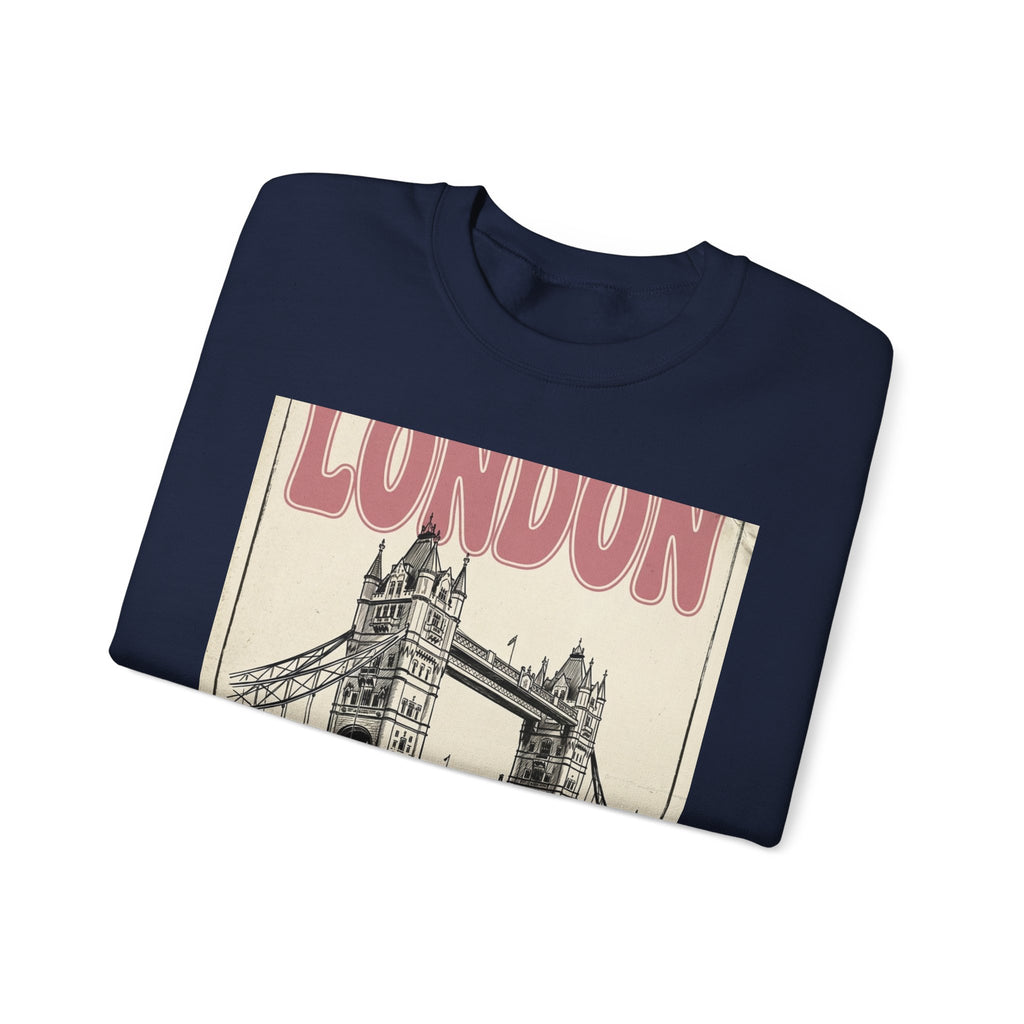 London Editorial Graphic Sweatshirt | Fashion-World Parisian Office Glam