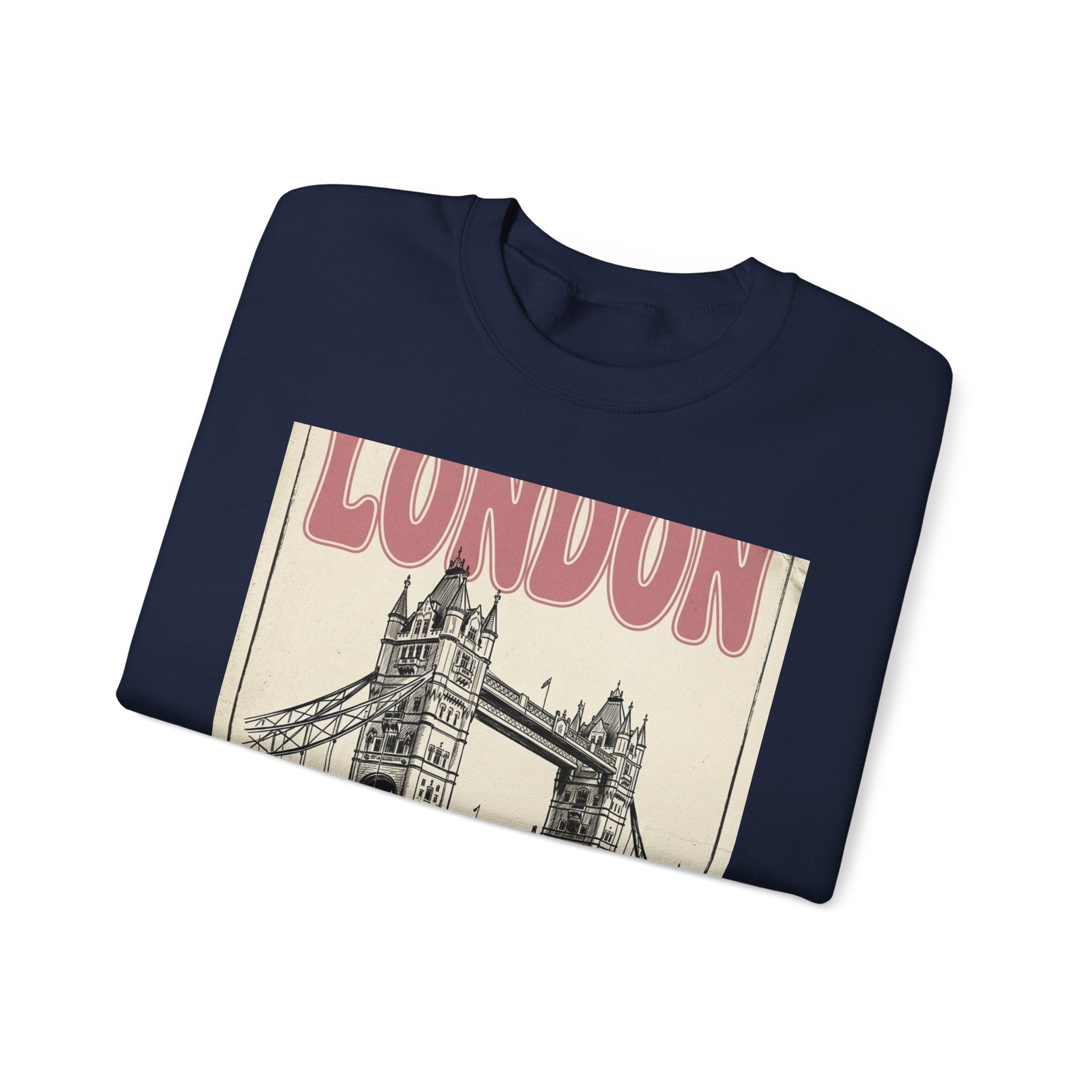 London Editorial Graphic Sweatshirt | Fashion-World Parisian Office Glam