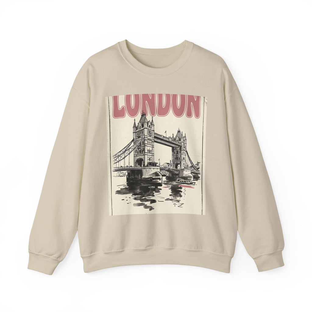 London Editorial Graphic Sweatshirt | Fashion-World Parisian Office Glam