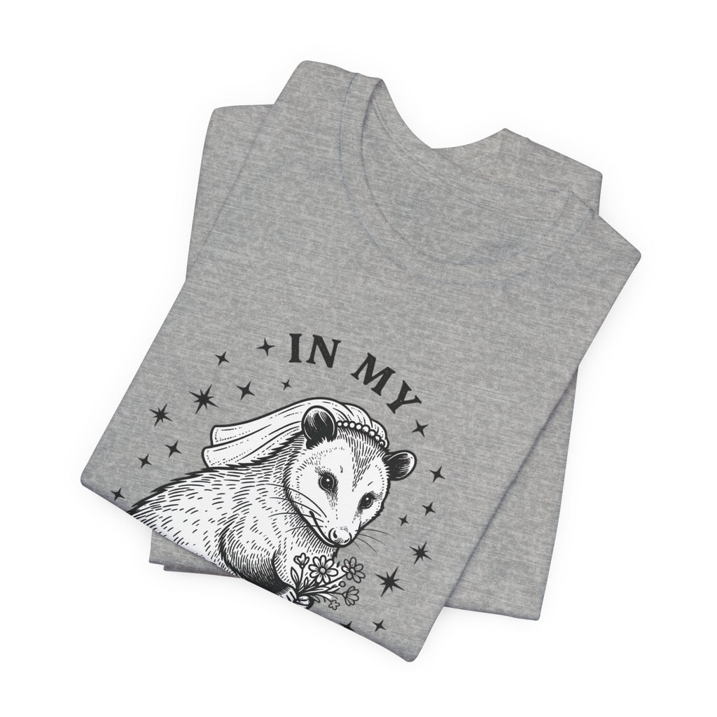 In My Chaos Bride Era Tee | Engaged Bride Slogan, Vintage Script