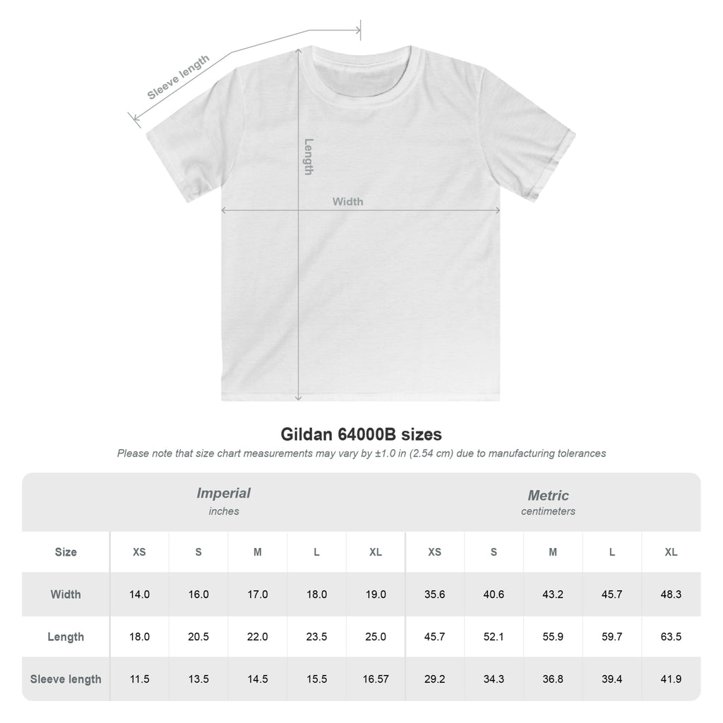 Kids T‑Shirt — Customizable Softstyle Tee for Children